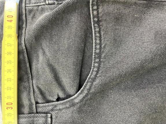 157 JEANS MINIMAL NERO UOMO PRE OWNED M