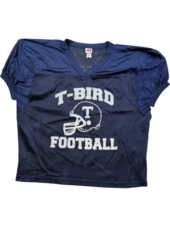 A4 MAGLIA FOOTBALL SPORTSWEAR NAVY UNISEX PRE OWNED M