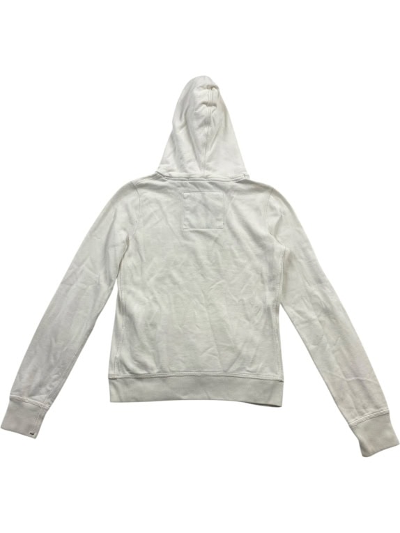 ABERCROMBIE & FITCH Vintage Hoodie With Logo Ecru Men’s M
