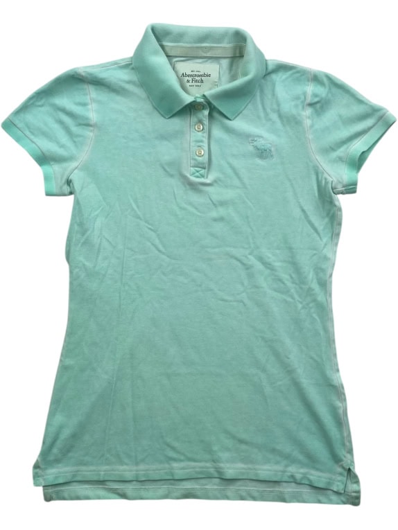 Abercrombie & Fitch Polo Classic Logo Mint Γυναικεία M