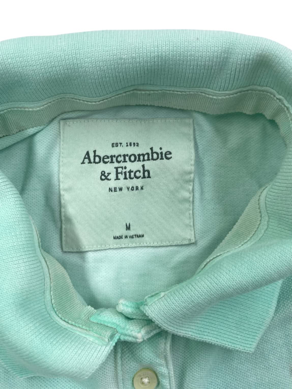 Abercrombie & Fitch Polo Classic Logo Mint Γυναικεία M