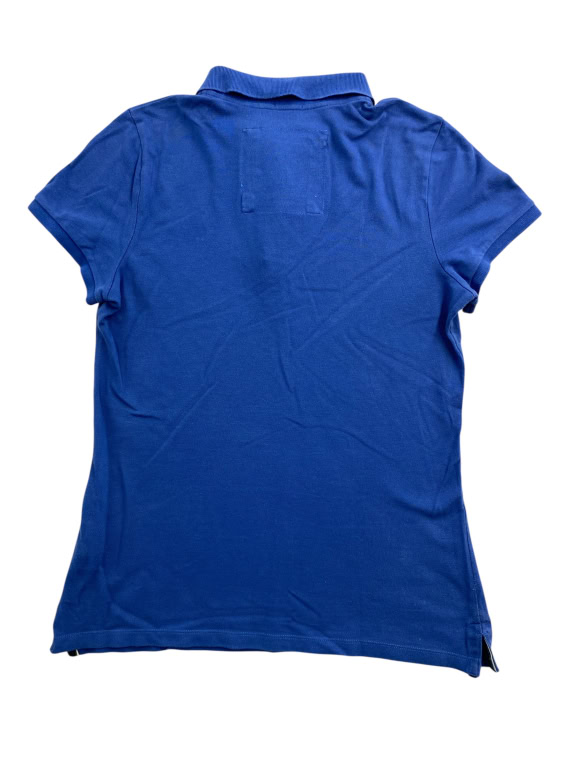 Abercrombie & Fitch Polo Shirt Casual Logo Μπλε Ανδρικό L