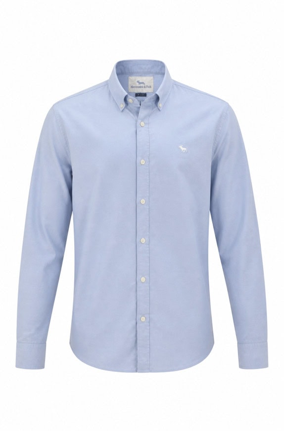 ABERCROMBIE AND FITCH ΠΟΥΚΑΜΙΣΟ ΜΙΝΙΜΑΛ ΓΑΛΑΖΙΟ ΑΝΤΡΙΚΟ PRE OWNED L