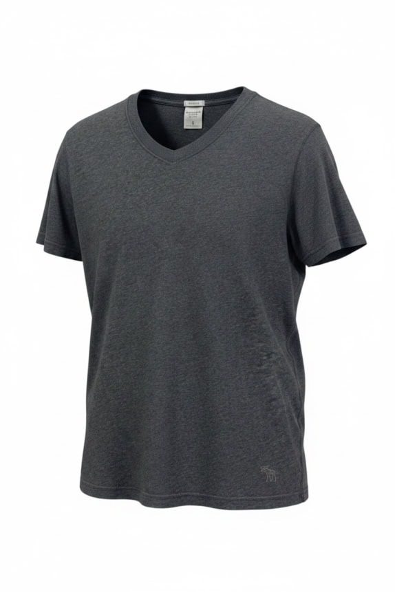 ABERCROMBIE FITCH T SHIRT MUSCLE ΓΚΡΙ ΑΝΤΡΙΚΟ S pre-owned