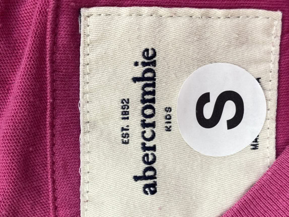 ABERCROMBIE T SHIRT GRAPHIC ΦΟΥΞΙΑ ΓΥΝΑΙΚΕΙΟ PRE OWNED S