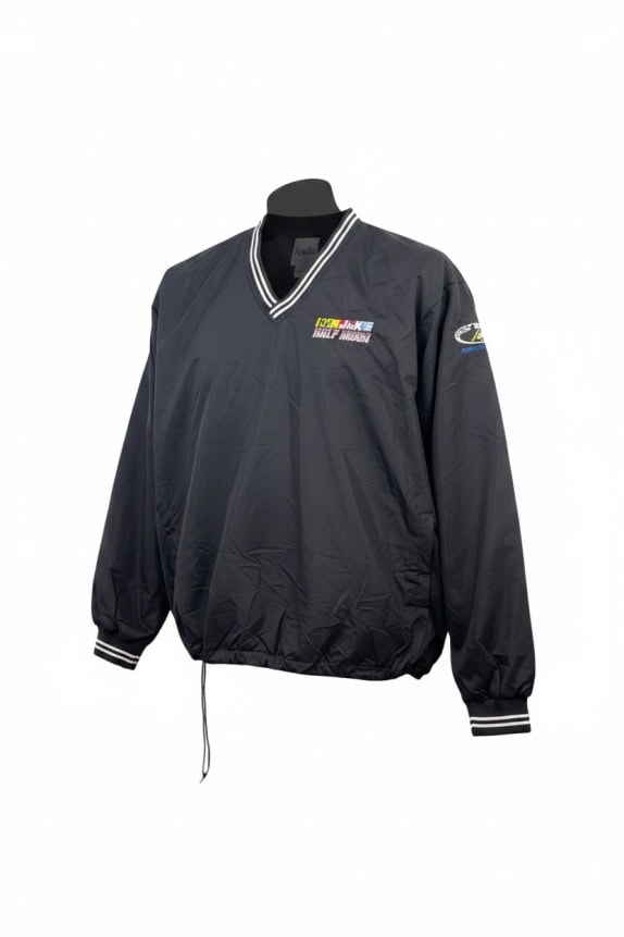 Acadia Nylon Pullover Jacket Big Logo Μαύρο Unisex XXXL