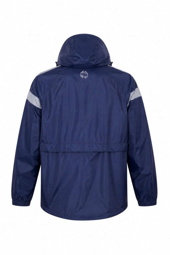 ADIDAS GIACCA ANTIVENTO SPORTSWEAR NAVY UNISEX PRE OWNED L