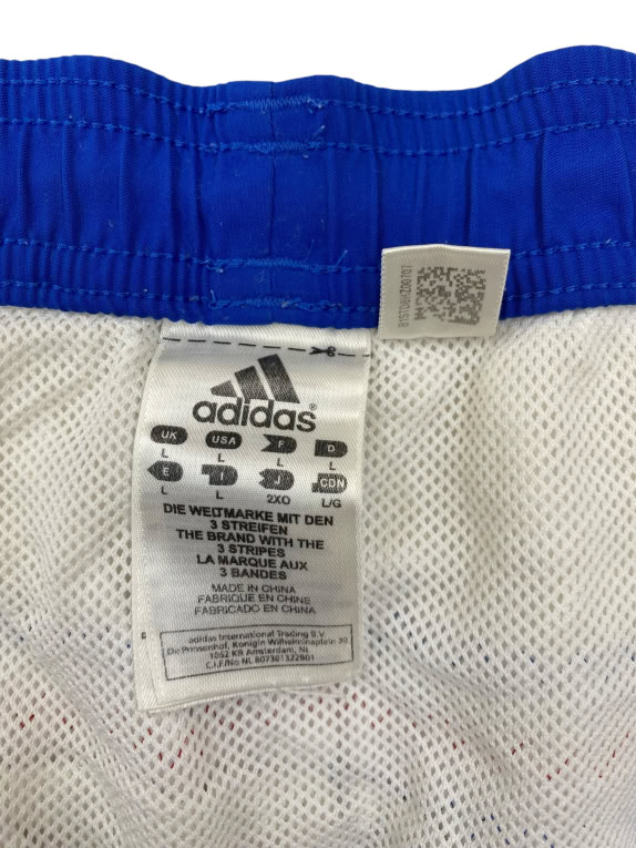 Adidas Athletic Shorts Λευκό/Μπλε/Κόκκινο Unisex