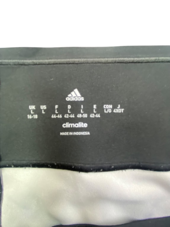 Adidas Leggings sportivi Climalite Printed neri da donna L