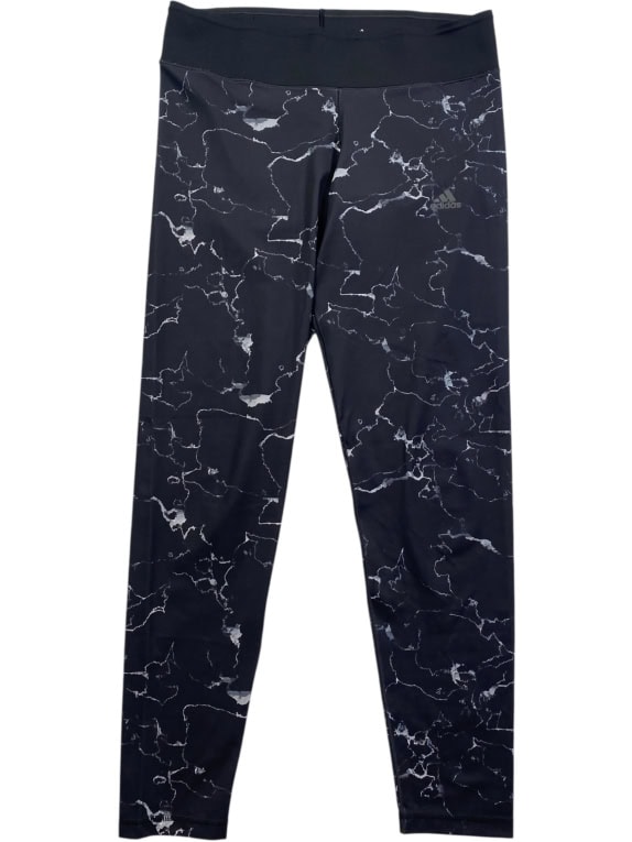 Adidas Leggings sportivi Climalite Printed neri da donna L