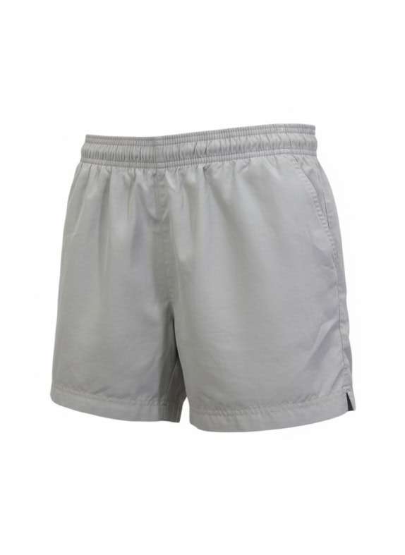 Adidas Pantaloncini sportivi casual con logo grigi da uomo L
