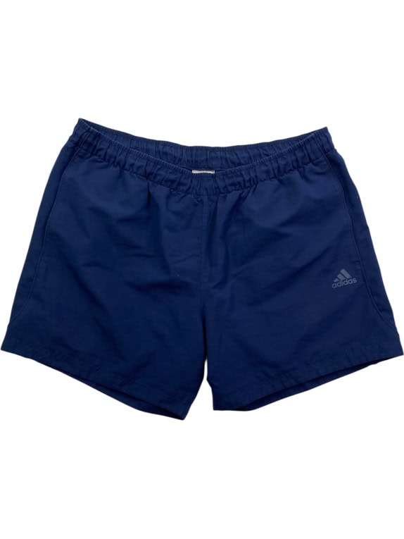 ADIDAS SPORT ESSENTIALS ATHLETIC SHORTS WITH LOGO NAVY BLUE MEN'S XL