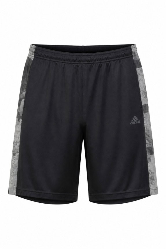 ADIDAS SHORTS SPORTIVI SPORTSWEAR NERI UOMO PRE OWNED L