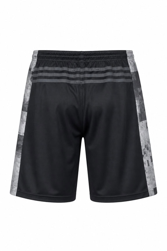 ADIDAS SHORTS SPORTIVI SPORTSWEAR NERI UOMO PRE OWNED L