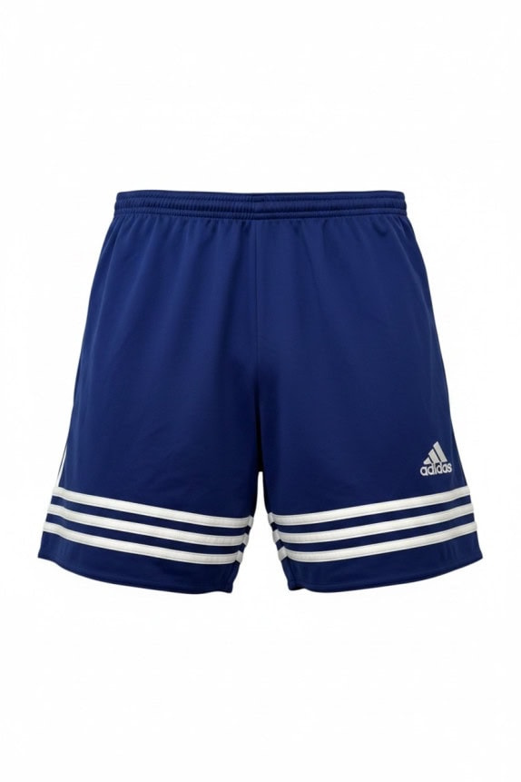 ADIDAS ATHLETIC SHORTS SPORTSWEAR NAVY MENS PRE OWNED M