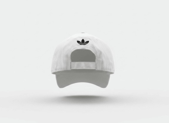 ADIDAS CAPPELLINO MINIMAL BIANCO UOMO PRE OWNED