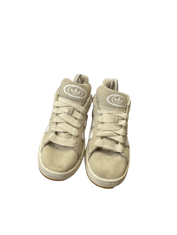 ADIDAS CAMPUS SNEAKERS CLASSIC BEIGE UNISEX PRE OWNED EU 44
