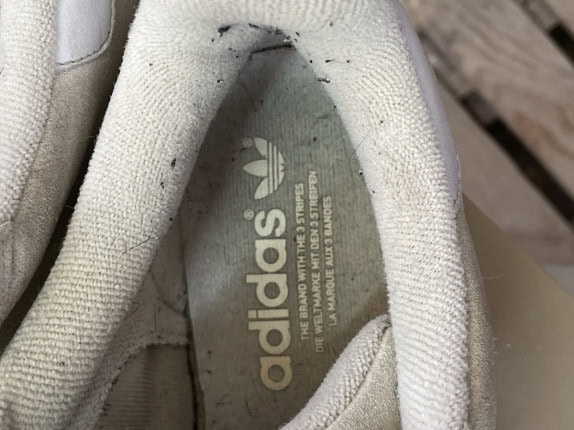 ADIDAS CAMPUS SNEAKERS CLASSIC BEIGE UNISEX PRE OWNED EU 44