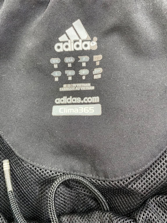 ADIDAS CLIMA365 SPORTS SHORTS PERFORMANCE LOGO BLACK MEN'S M