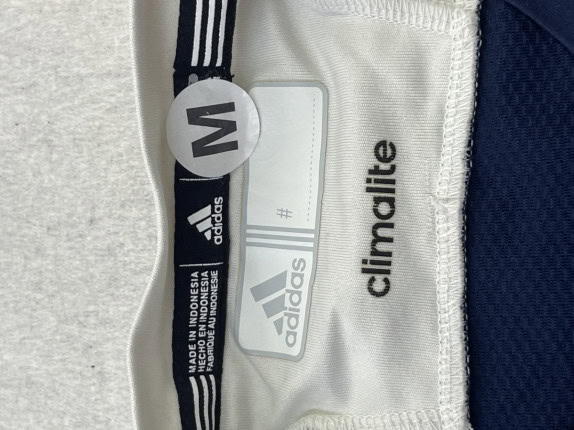 ADIDAS FOOTBALL JERSEY GRAPHIC NAVY UNISEX PRE OWNED M