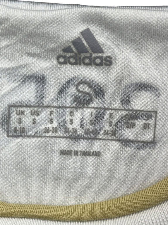 ADIDAS FOOTBALL JERSEY MINIMAL WHITE ΑΝΤΡΙΚΟ PRE OWNED S