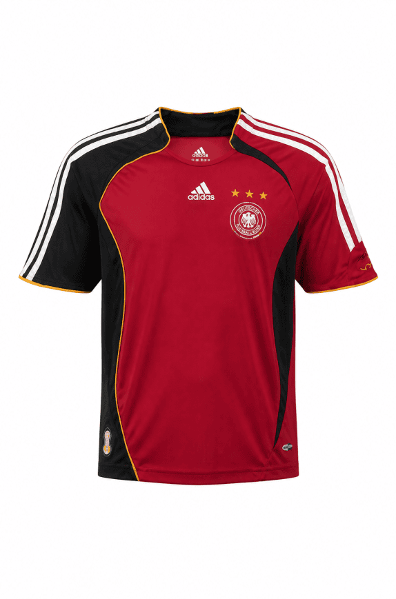 ADIDAS FOOTBALL JERSEY RETRO RED BLACK ΑΝΤΡΙΚΟ PRE OWNED XS