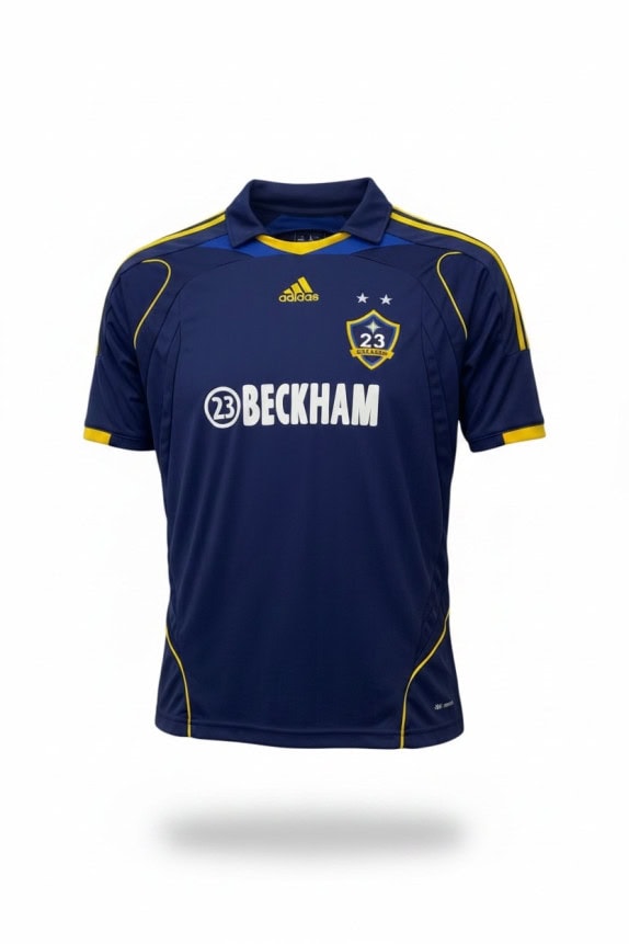 ADIDAS FOOTBALL JERSEY SPORTY NAVY AND YELLOW ΑΝΤΡΙΚΟ PRE OWNED S