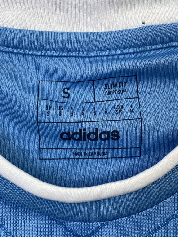 ADIDAS FOOTPALL JERSEY SPORTY BLUE ΑΝΤΡΙΚΟ PRE OWNED S