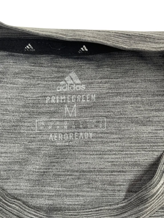 Adidas Γκρι Αθλητικό T-Shirt Performance M