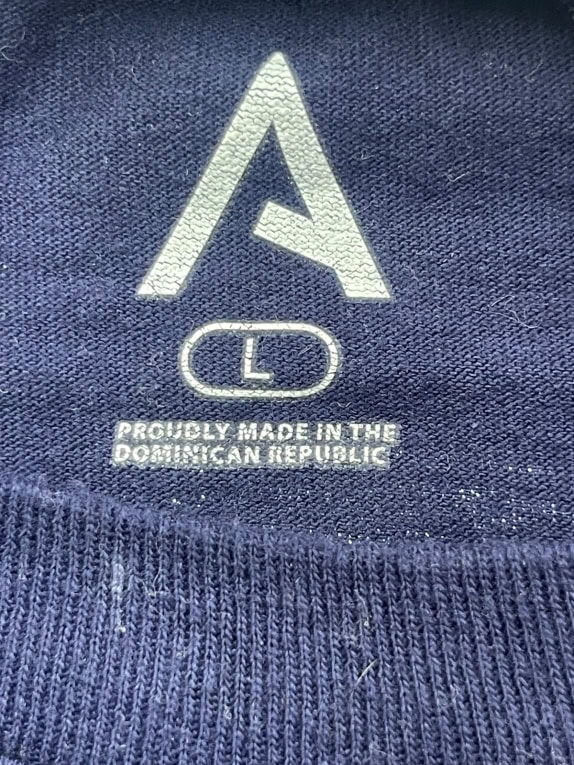 ADIDAS GRAPHIC TEE ATHLETIC NAVY ΑΝΤΡΙΚΟ PRE OWNED L