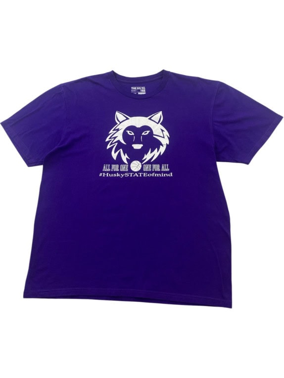 ADIDAS GRAPHIC TEE PURPLE MENS PRE OWNED XL