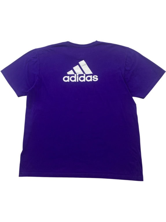 ADIDAS GRAPHIC TEE PURPLE MENS PRE OWNED XL