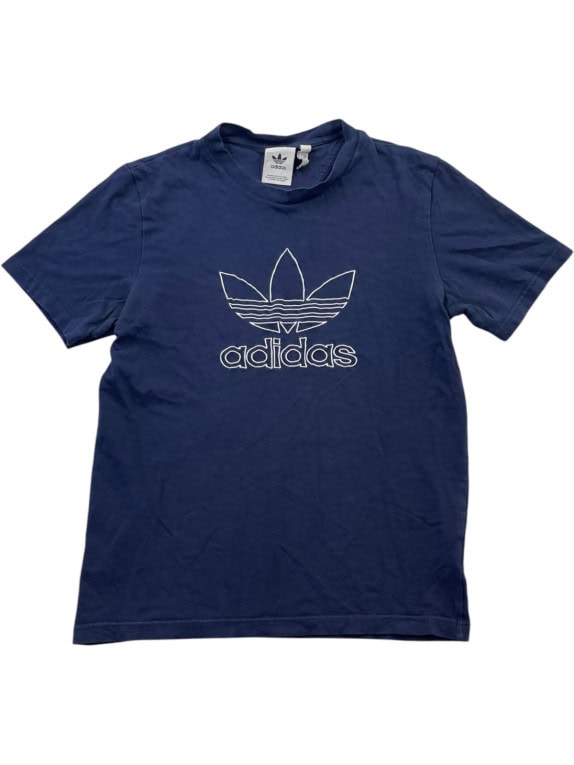 ADIDAS GRAPHIC TEE RETRO NAVY UOMO PRE OWNED S