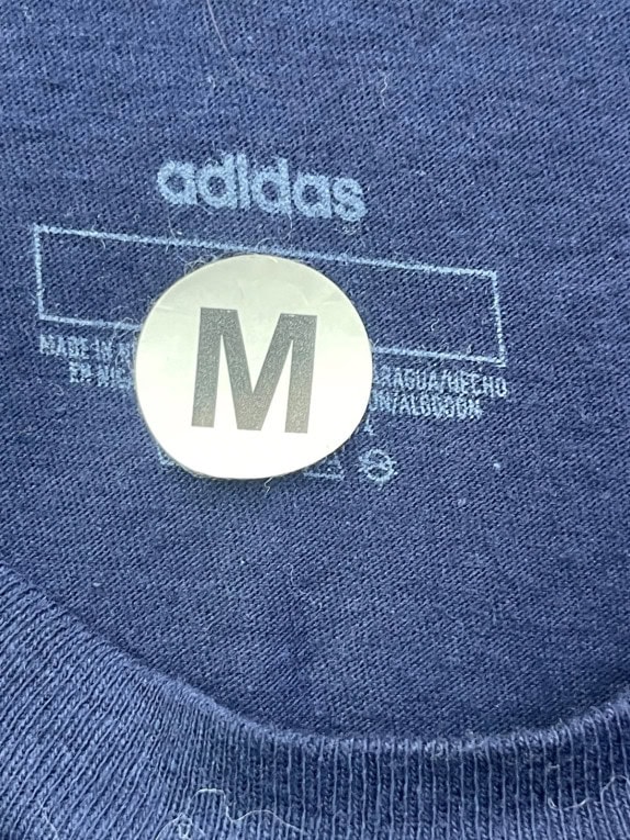 ADIDAS GRAPHIC TEE ΣΠΟΡ ΜΠΛΕ ΑΝΤΡΙΚΟ PRE OWNED M