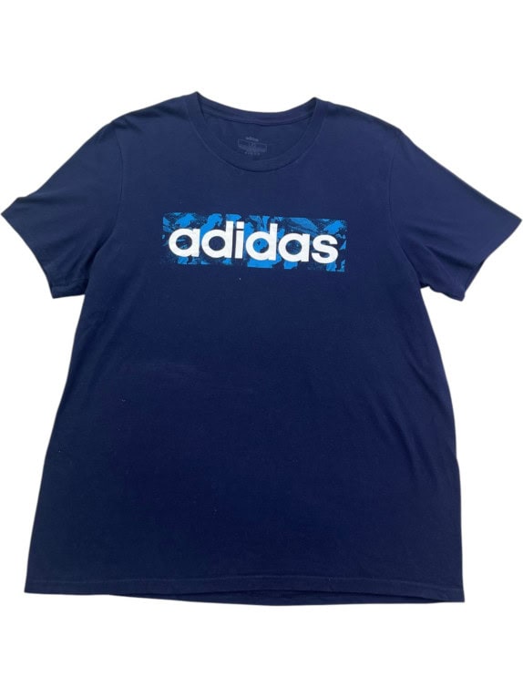 ADIDAS GRAPHIC TEE ΣΠΟΡ ΜΠΛΕ ΑΝΤΡΙΚΟ PRE OWNED M
