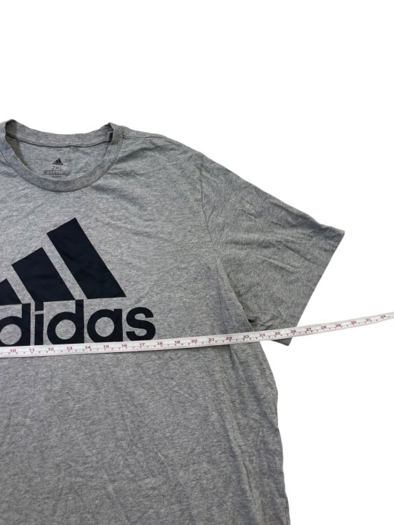 ADIDAS GRAPHIC TEE SPORTSWEAR ΓΚΡΙ ΑΝΤΡΙΚΟ PRE OWNED 2XL