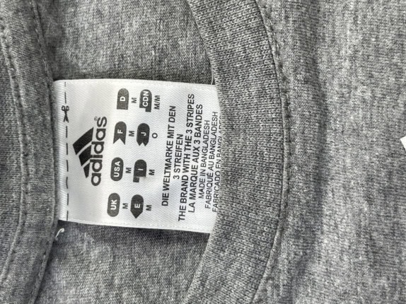 ADIDAS GRAPHIC TEE SPORTSWEAR ΓΚΡΙ ΑΝΤΡΙΚΟ PRE OWNED M