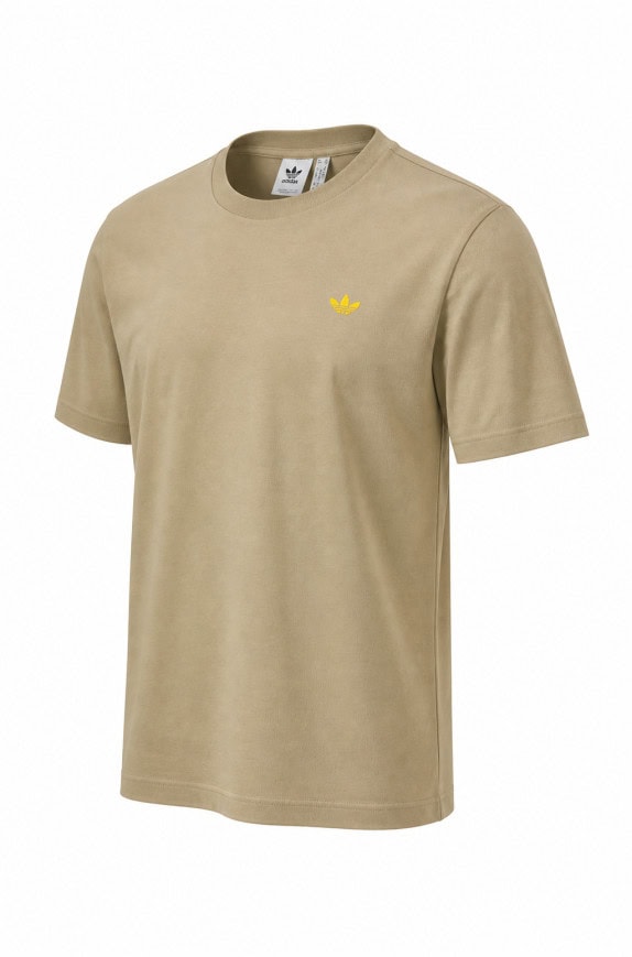 ADIDAS T SHIRT GRAPHIC VINTAGE BEIGE UOMO PRE OWNED M