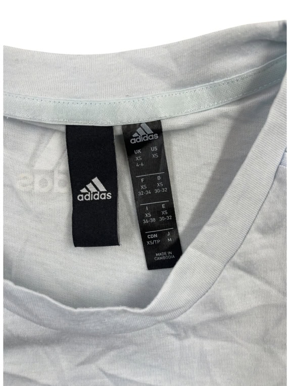 Adidas Γυναικείο Αθλητικό T-Shirt Γαλάζιο με Mesh Λεπτομέρειες