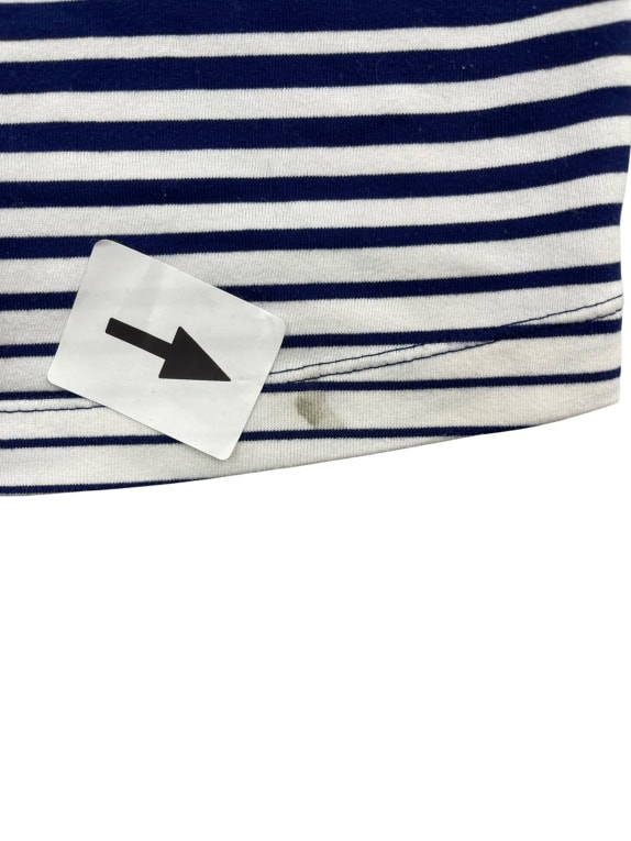 Adidas Γυναικείο Ριγέ Tank Top Μπλε-Λευκό