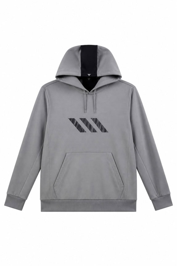 ADIDAS HOODIE ATHLETIC STONE GREY ΑΝΤΡΙΚΟ PRE OWNED XL