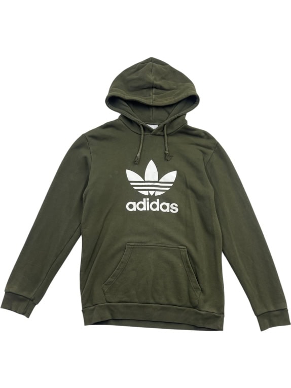 Adidas Hoodie Big Logo Χακί Unisex L