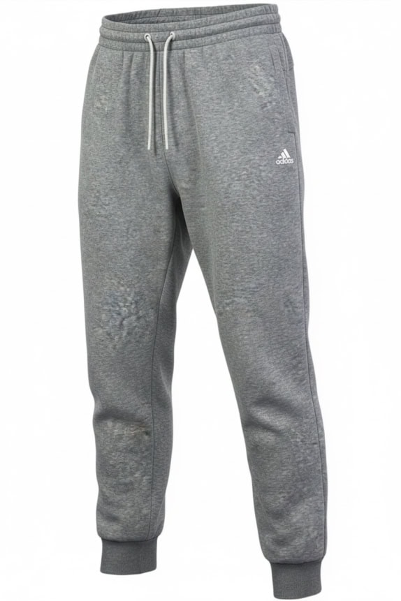 ADIDAS JOGGER PANTS SPORTSWEAR GREY MENS PRE OWNED