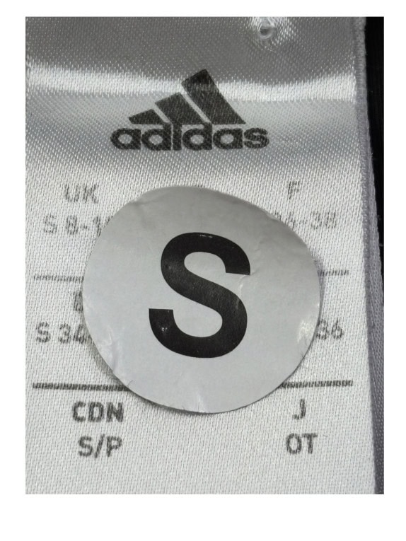 ADIDAS LEGGINGS SPORTSWEAR NERO CORALLO DONNA PRE OWNED S