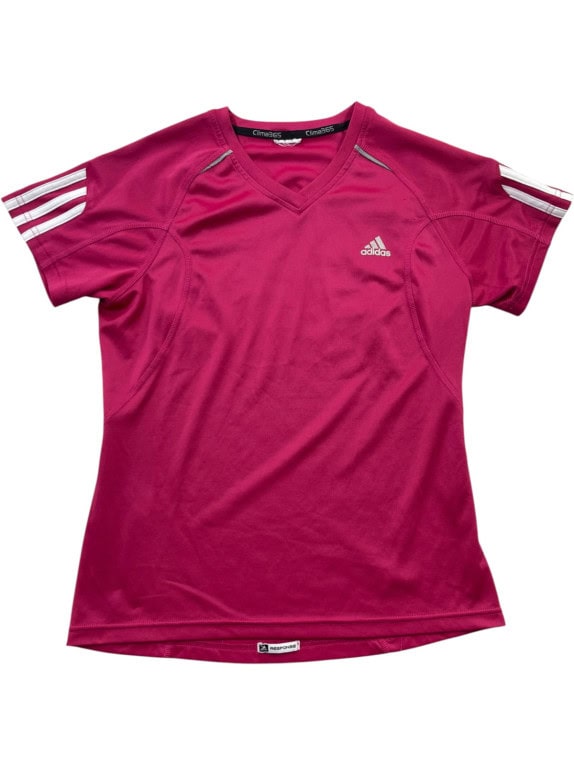 ADIDAS ΚΟΝΤΟΜΑΝΙΚΗ ΜΠΛΟΥΖΑ SPORTSWEAR ΦΟΥΞΙΑ ΓΥΝΑΙΚΕΙΟ PRE OWNED S