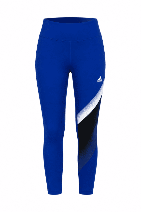 ADIDAS LEGGINGS ATHLETIC ΜΠΛΕ ΓΥΝΑΙΚΕΙΟ PRE OWNED L