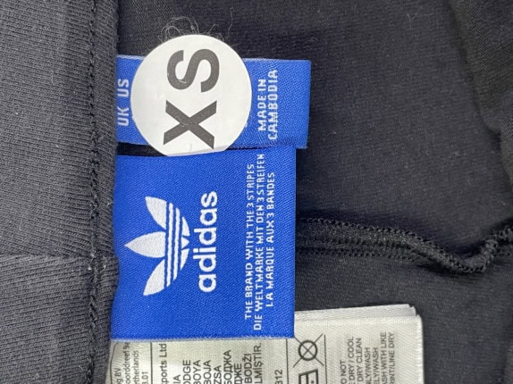 ADIDAS LEGGINGS MINIMAL ΜΑΥΡΟ ΓΥΝΑΙΚΕΙΟ PRE OWNED XS