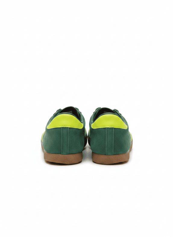 ADIDAS LONDON SNEAKERS RETRO GREEN YELLOW MEN PRE OWNED EU 44.5
