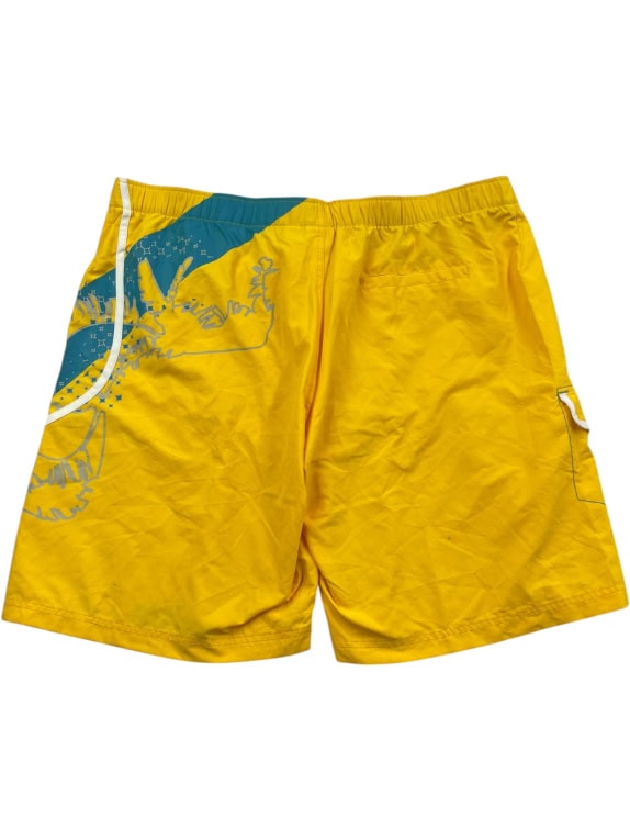 ADIDAS COSTUME SHORTS LOGO GIALLO UNISEX XXL