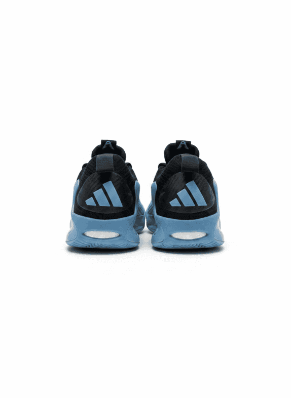 ADIDAS SNEAKERS BASKET ATHLETIC BLU NERO UNISEX PRE OWNED EU 41.5